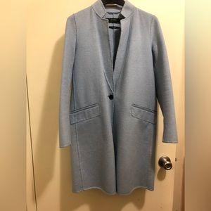 ZARA blue coat